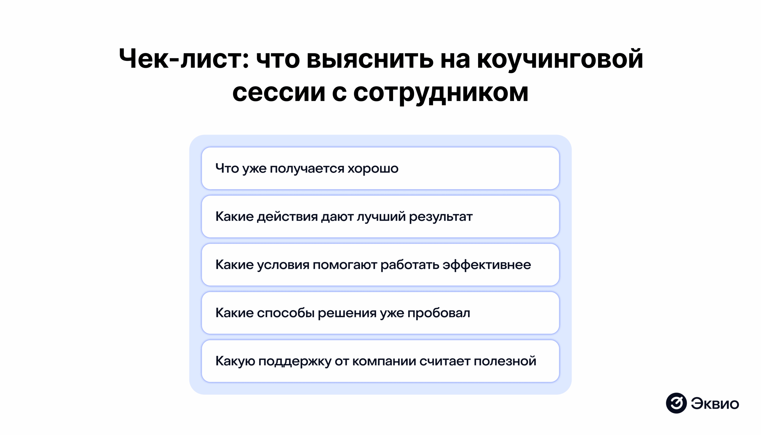 Чек-лист: что&nbsp;выяснить на&nbsp;коучинговой сессии с&nbsp;сотрудником