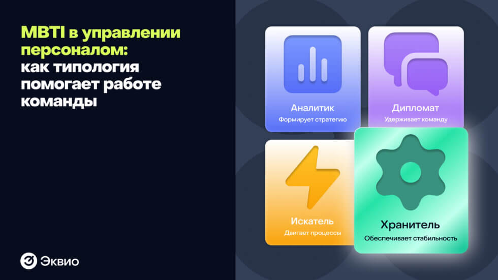 Как применять тест&nbsp;МБТИ в&nbsp;у правлении персоналом